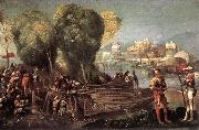 DOSSI, Dosso Aeneas and Achates on the Libyan Coast df Sweden oil painting reproduction